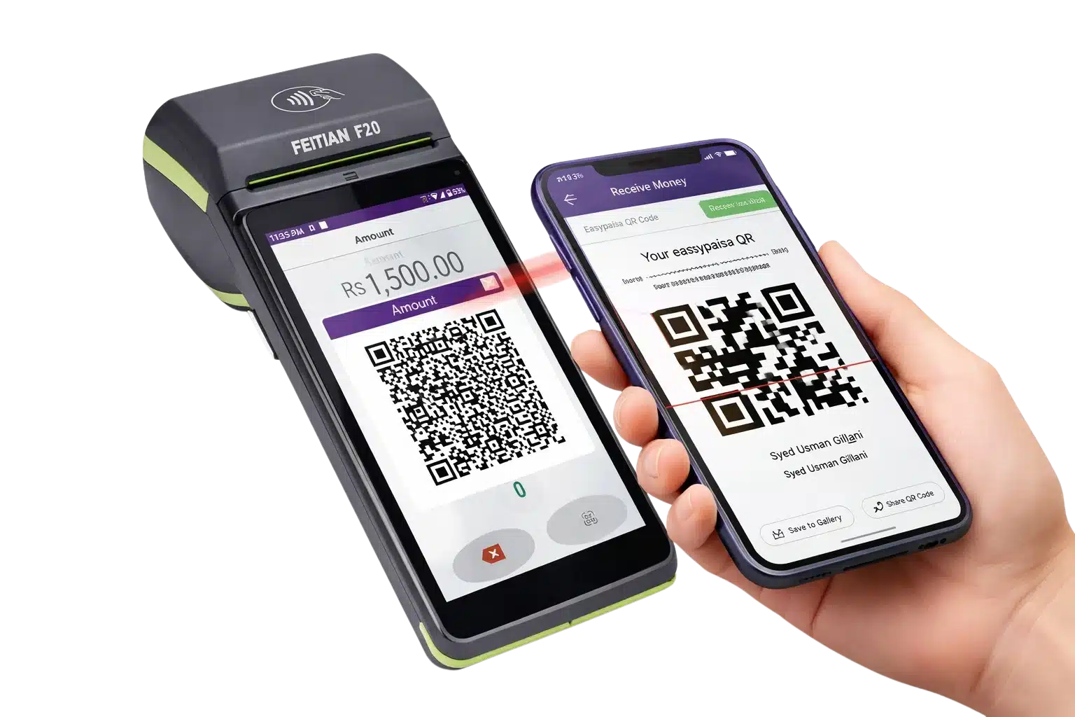 IPS Pakistan Secure QR and Wallet F20 Image