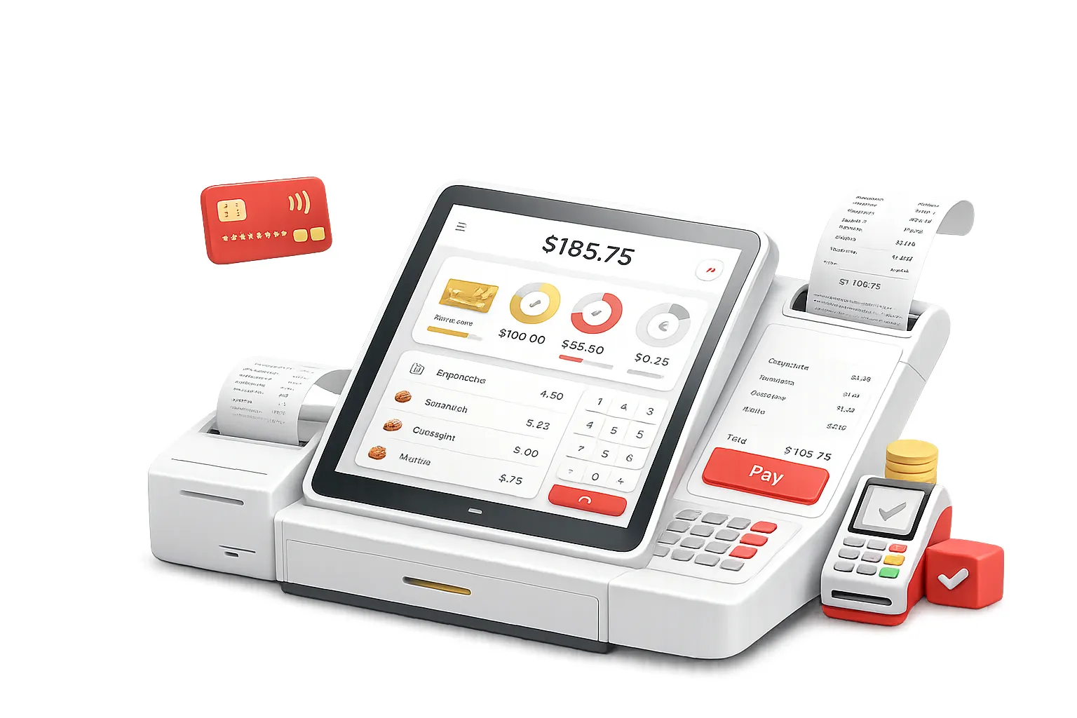 IPS Pakistan Payment Solution Smart Cash Register Image