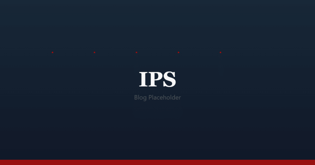 IPS Pakistan Blog Placeholder Image